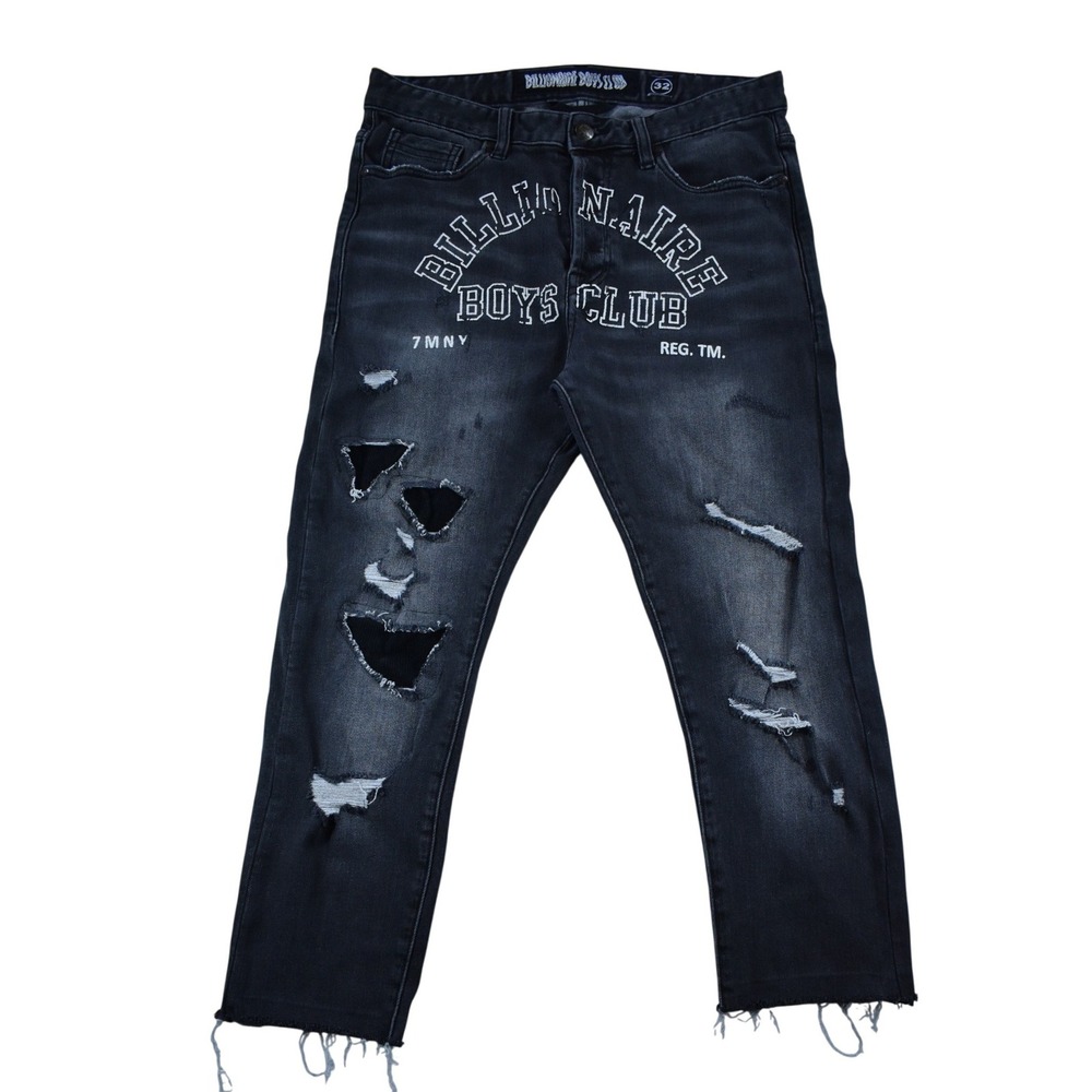 Billionaire Boys Club Provisions Astra Black Jeans Mens 32 Arch Logo Streetwear